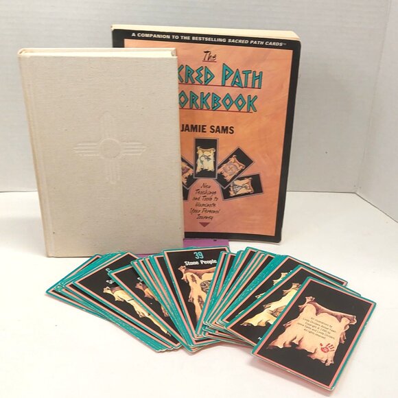 Sacred Path Cards and Workbook lot by Jamie Sams - Picture 9 of 9